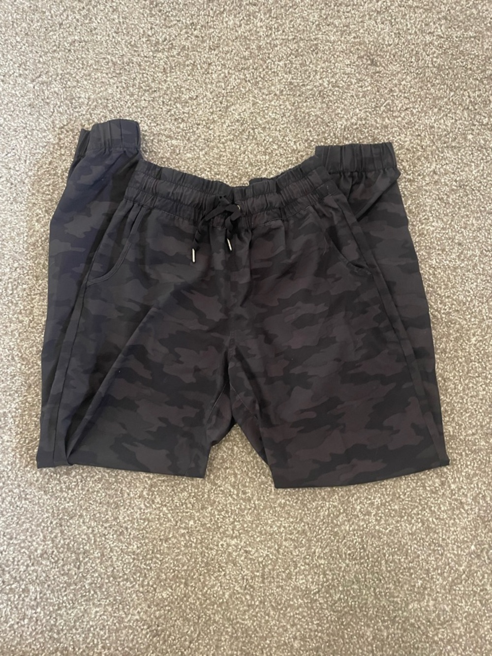 Kyodan Black Camo Elastic Waist pants